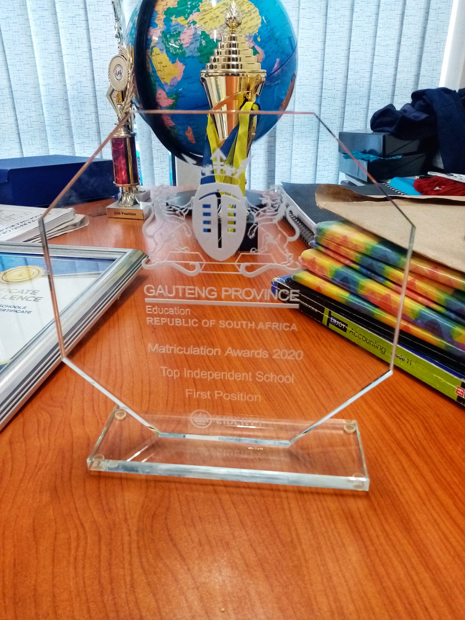 Read more about the article TOP PERFORMING SCHOOL IN THE GAUTENG PROVINCE 2020:   Jeppe Education Centre Receives an Award and a Certificate of Excellence